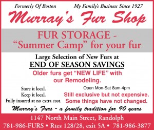 murray's fur shop ad